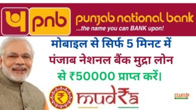 PNB Mudra Loan Online